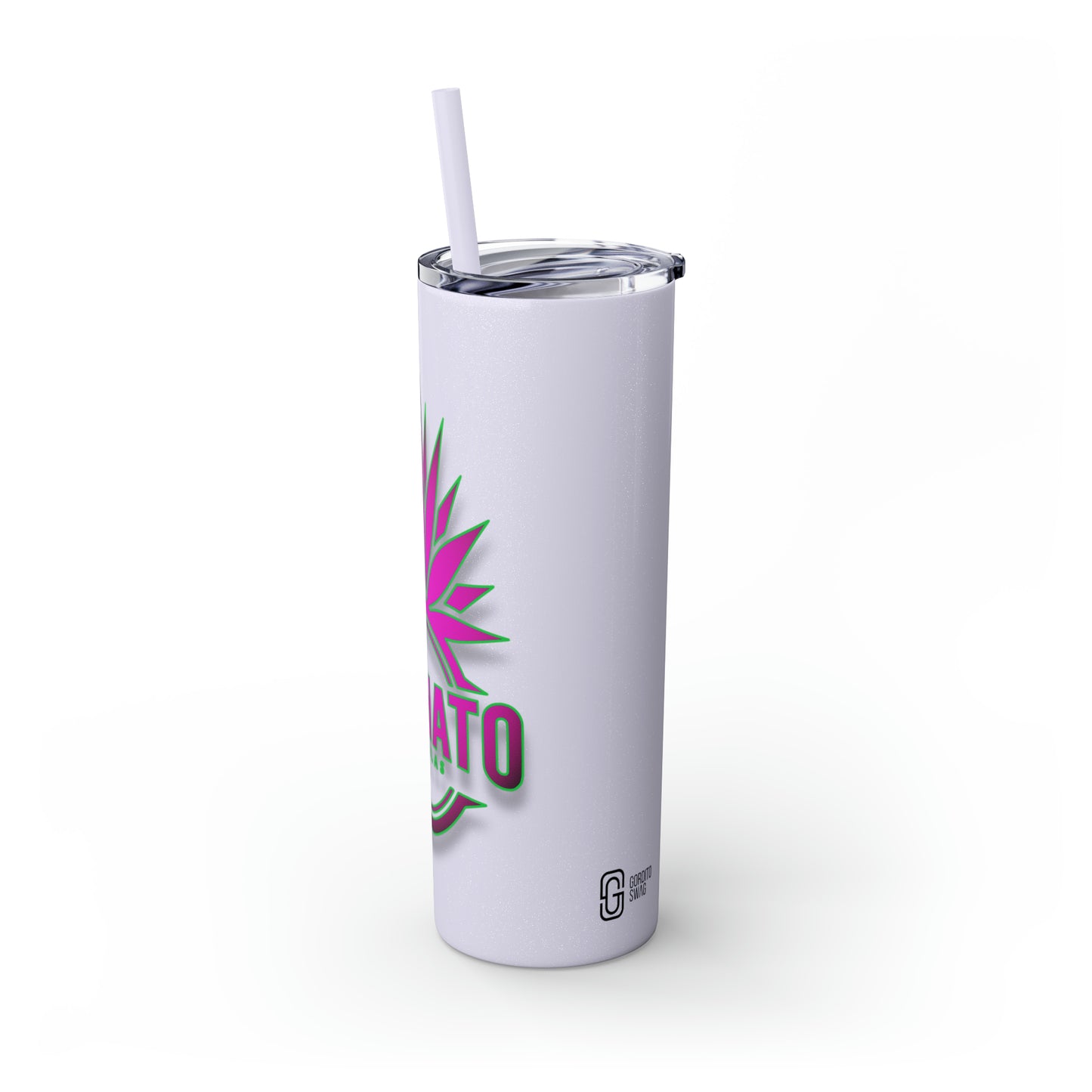 Skinny Tumbler with Straw, 20oz