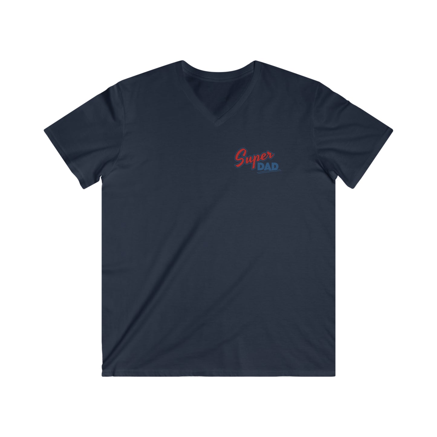 Men's Fitted V-Neck Short Sleeve Tee