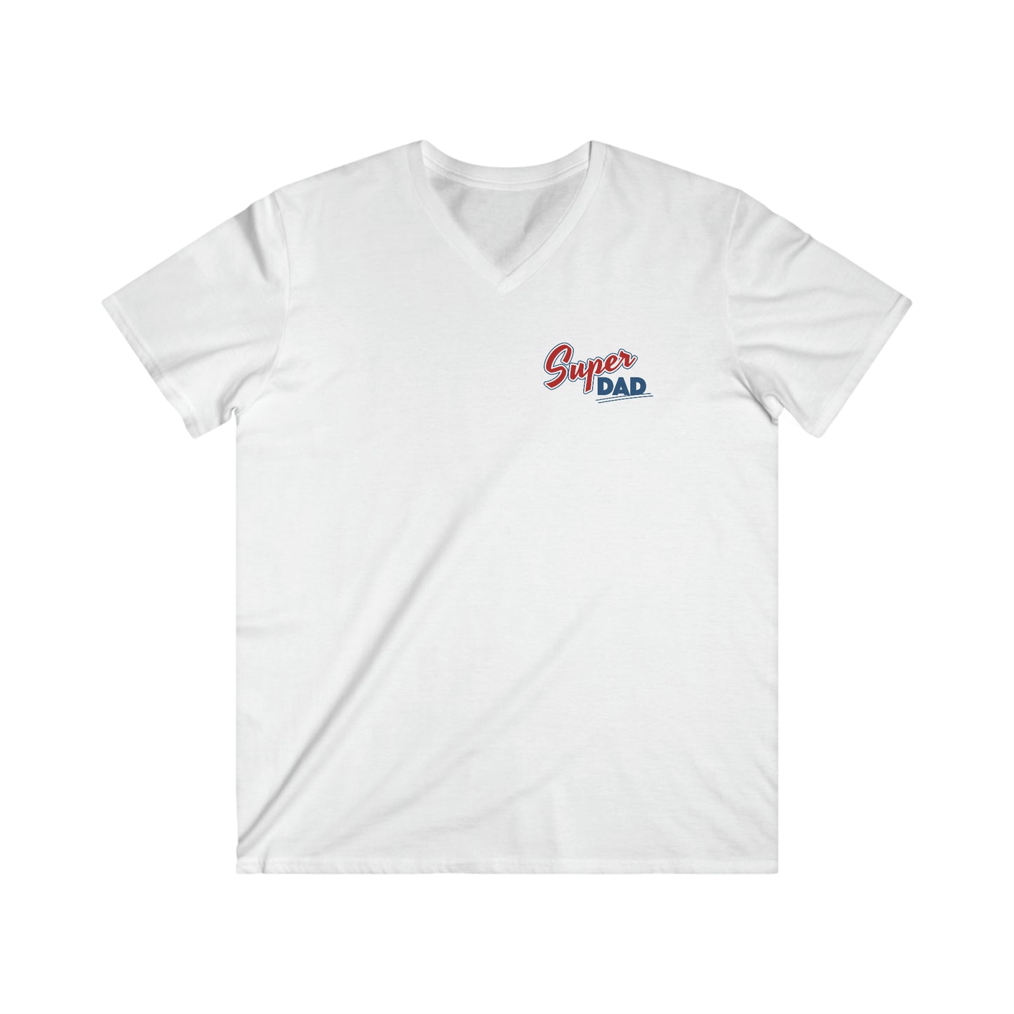 Men's Fitted V-Neck Short Sleeve Tee