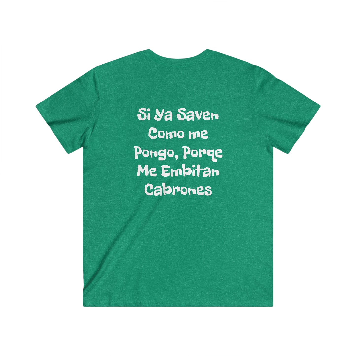 Men's Fitted V-Neck Short Sleeve Tee