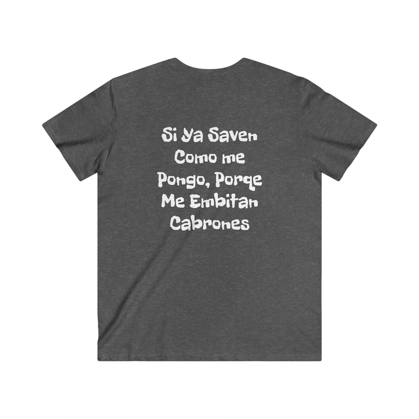 Men's Fitted V-Neck Short Sleeve Tee