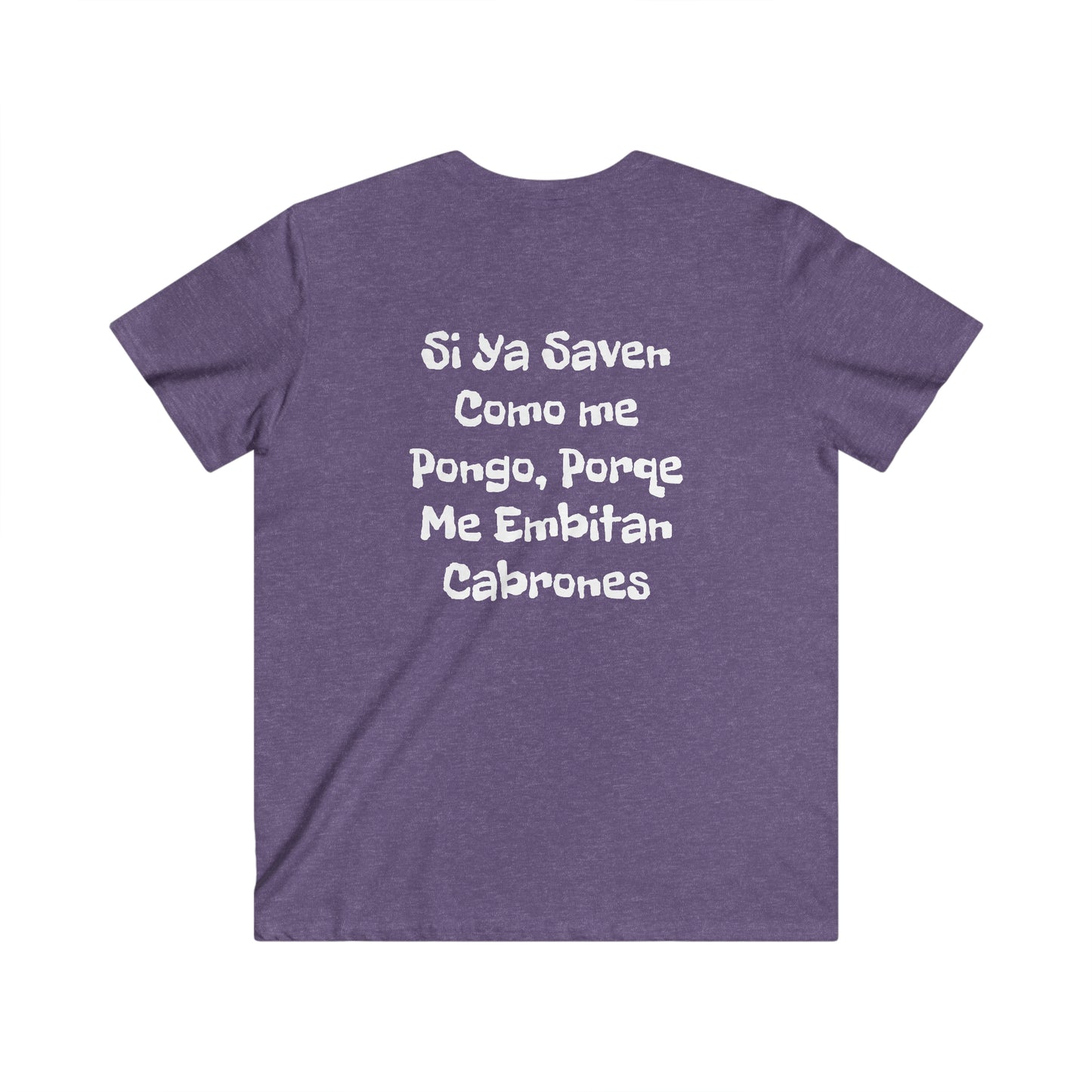 Men's Fitted V-Neck Short Sleeve Tee