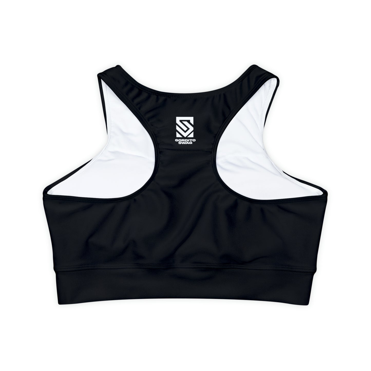 Fully Lined, Padded Sports Bra (AOP)