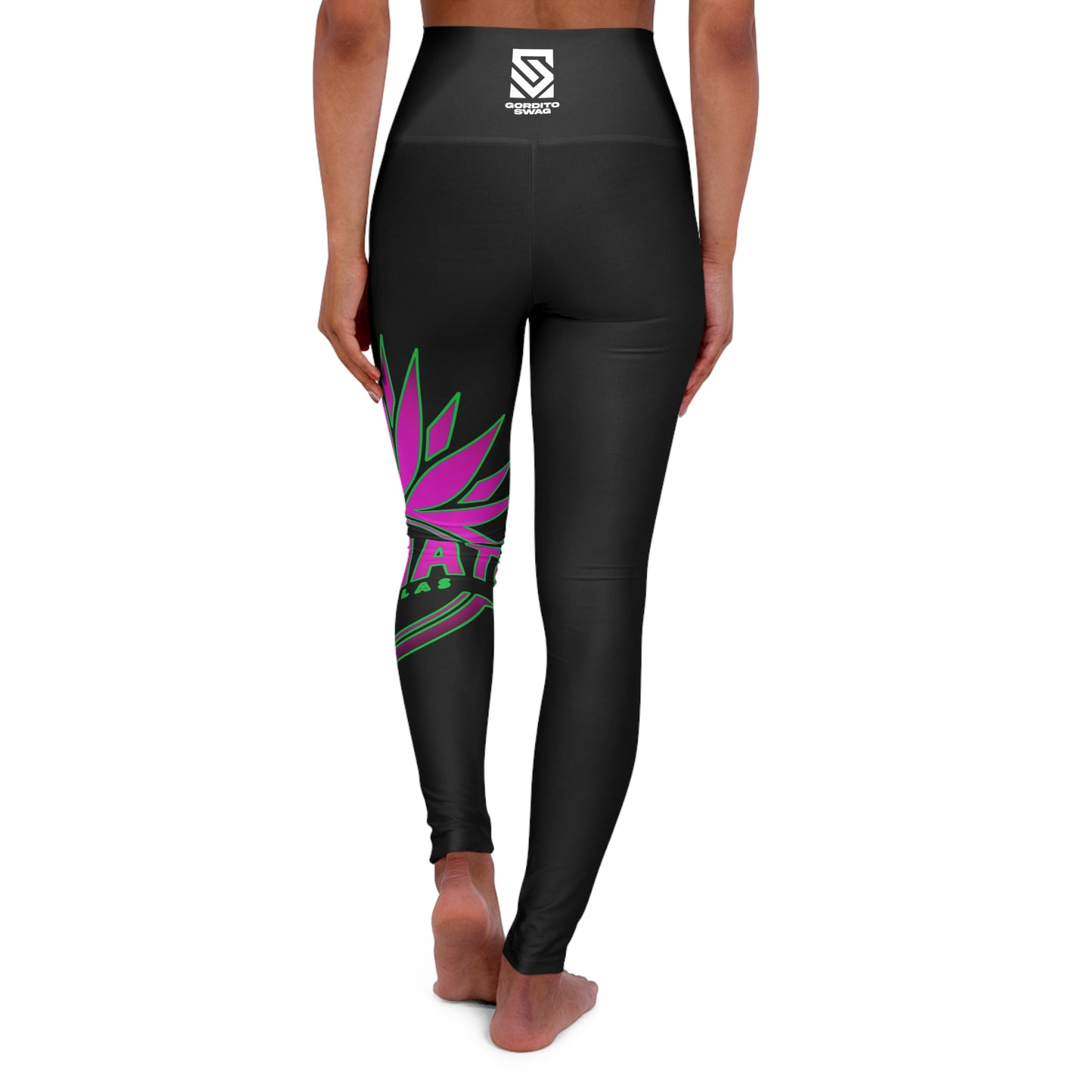 High Waisted Yoga Leggings (AOP)