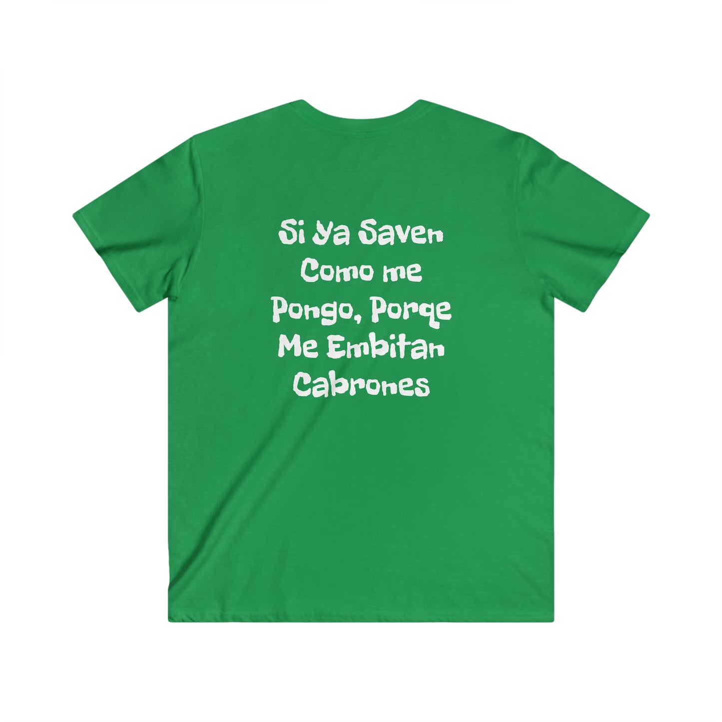 Men's Fitted V-Neck Short Sleeve Tee