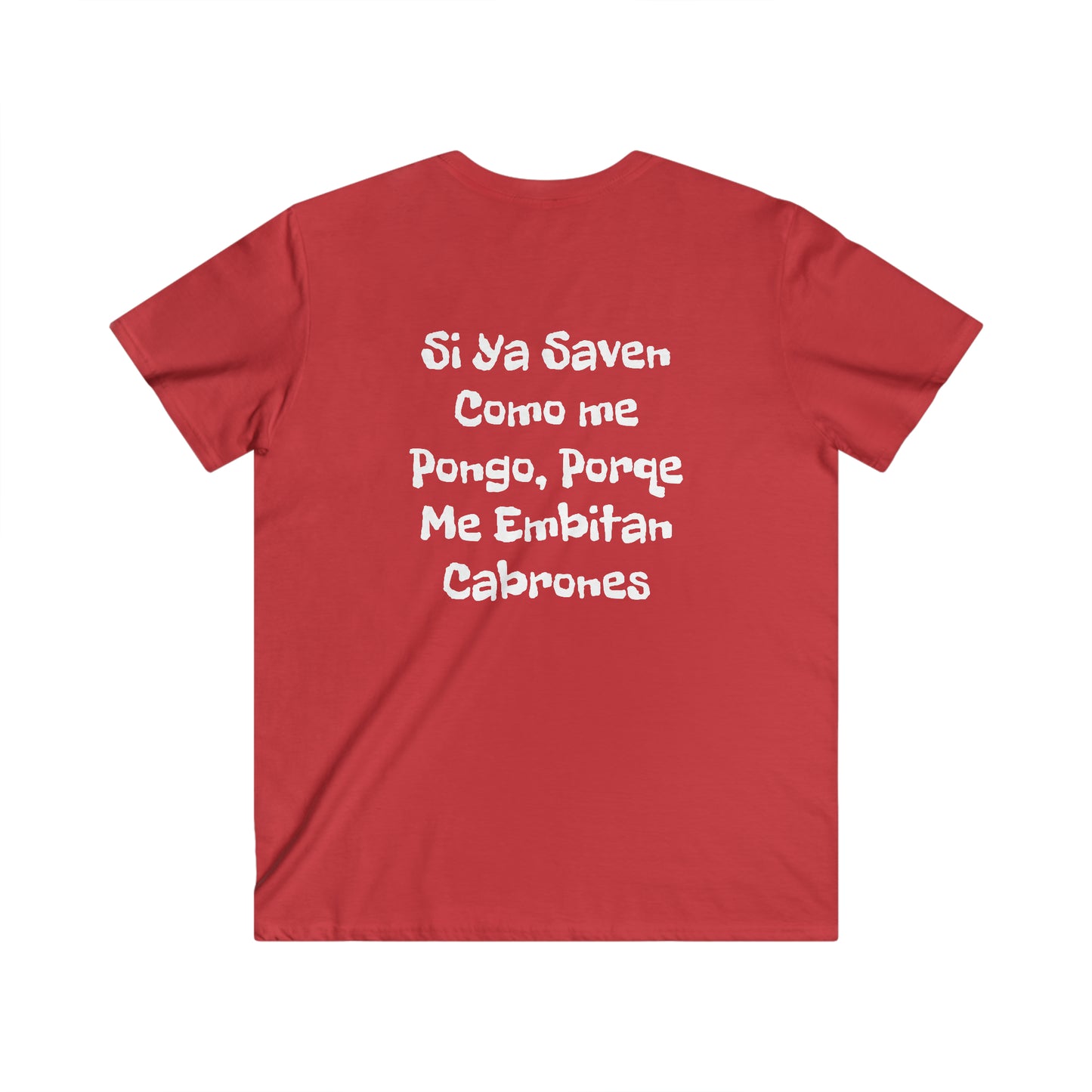 Men's Fitted V-Neck Short Sleeve Tee