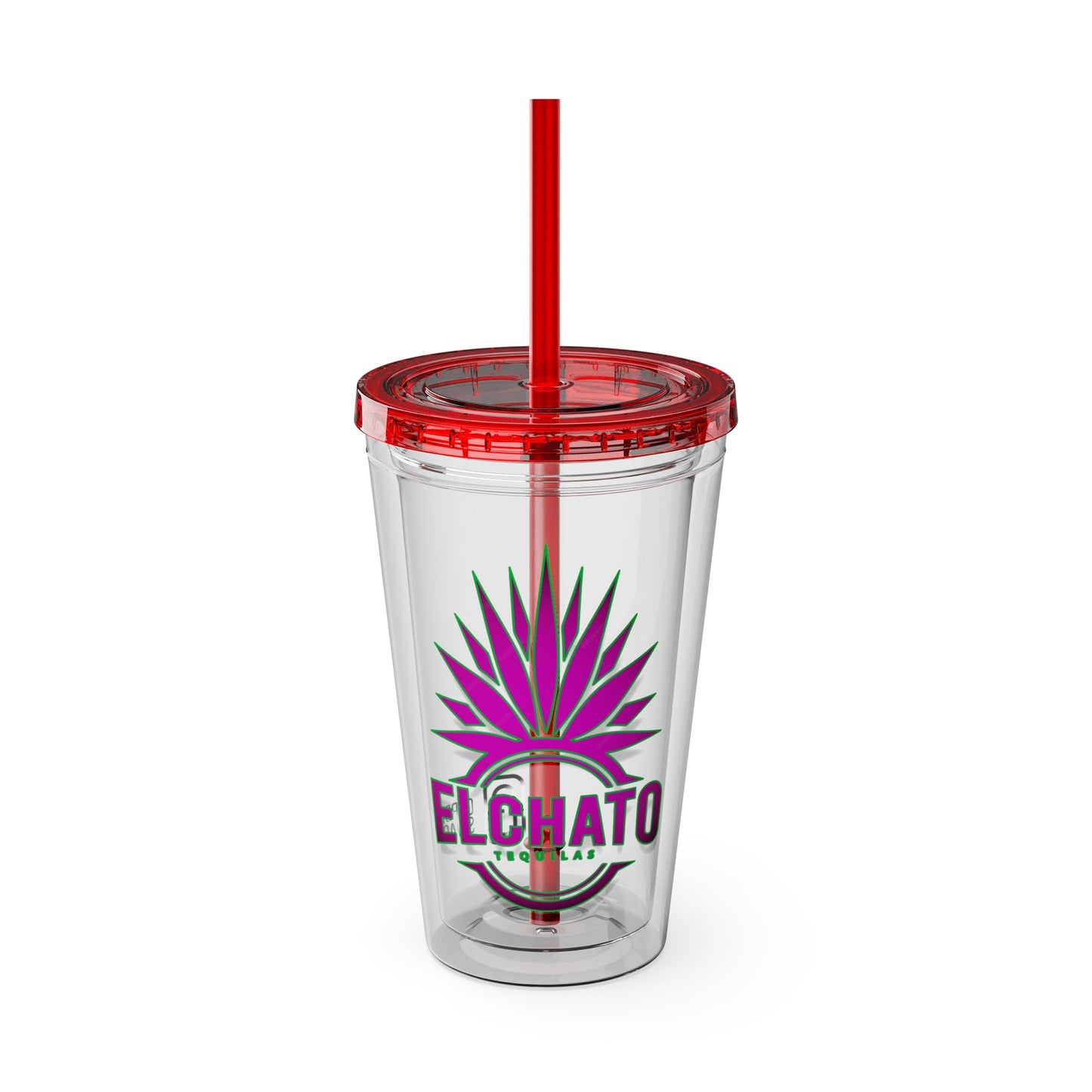 Sunsplash Tumbler with Straw, 16oz