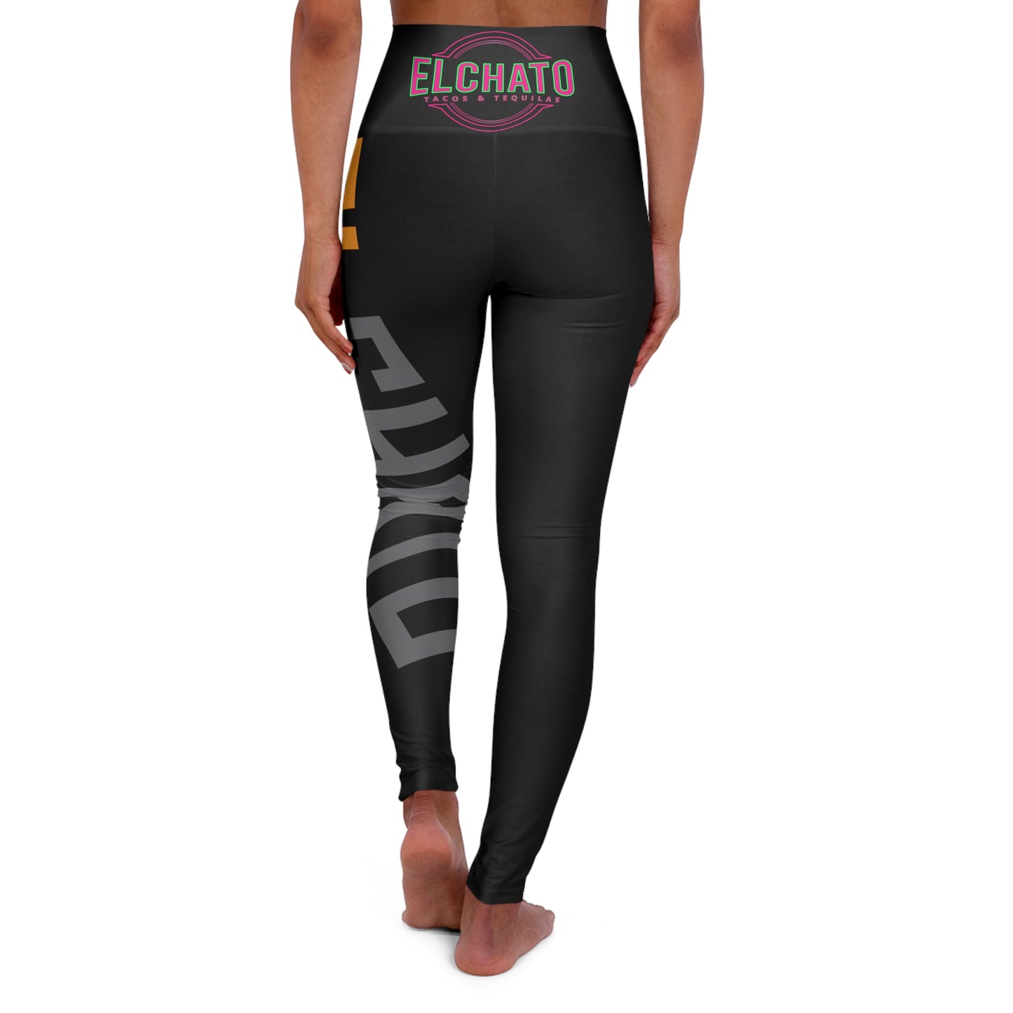 High Waisted Yoga Leggings (AOP)