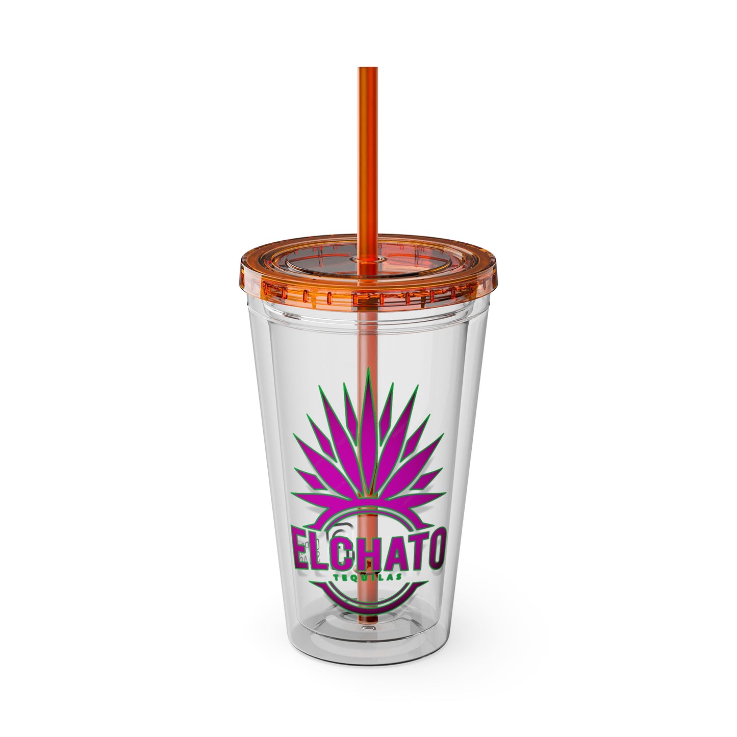 Sunsplash Tumbler with Straw, 16oz