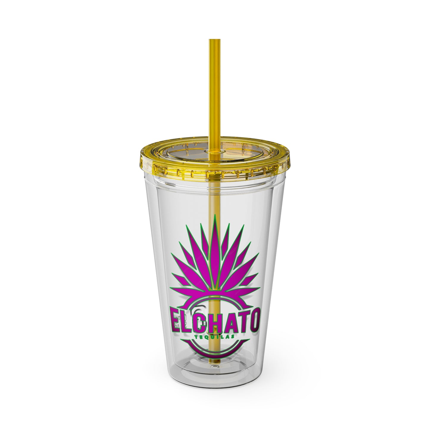 Sunsplash Tumbler with Straw, 16oz
