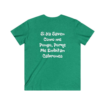 Men's Fitted V-Neck Short Sleeve Tee