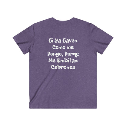 Men's Fitted V-Neck Short Sleeve Tee