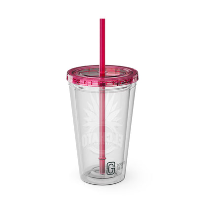 Sunsplash Tumbler with Straw, 16oz