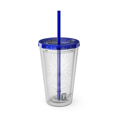 Sunsplash Tumbler with Straw, 16oz
