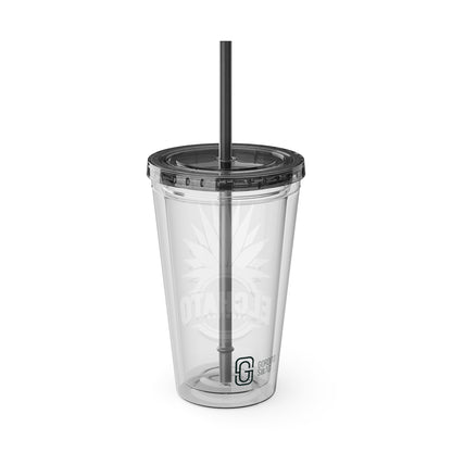 Sunsplash Tumbler with Straw, 16oz