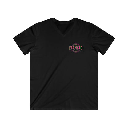 Men's Fitted V-Neck Short Sleeve Tee