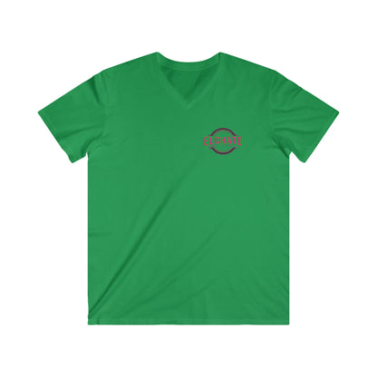 Men's Fitted V-Neck Short Sleeve Tee