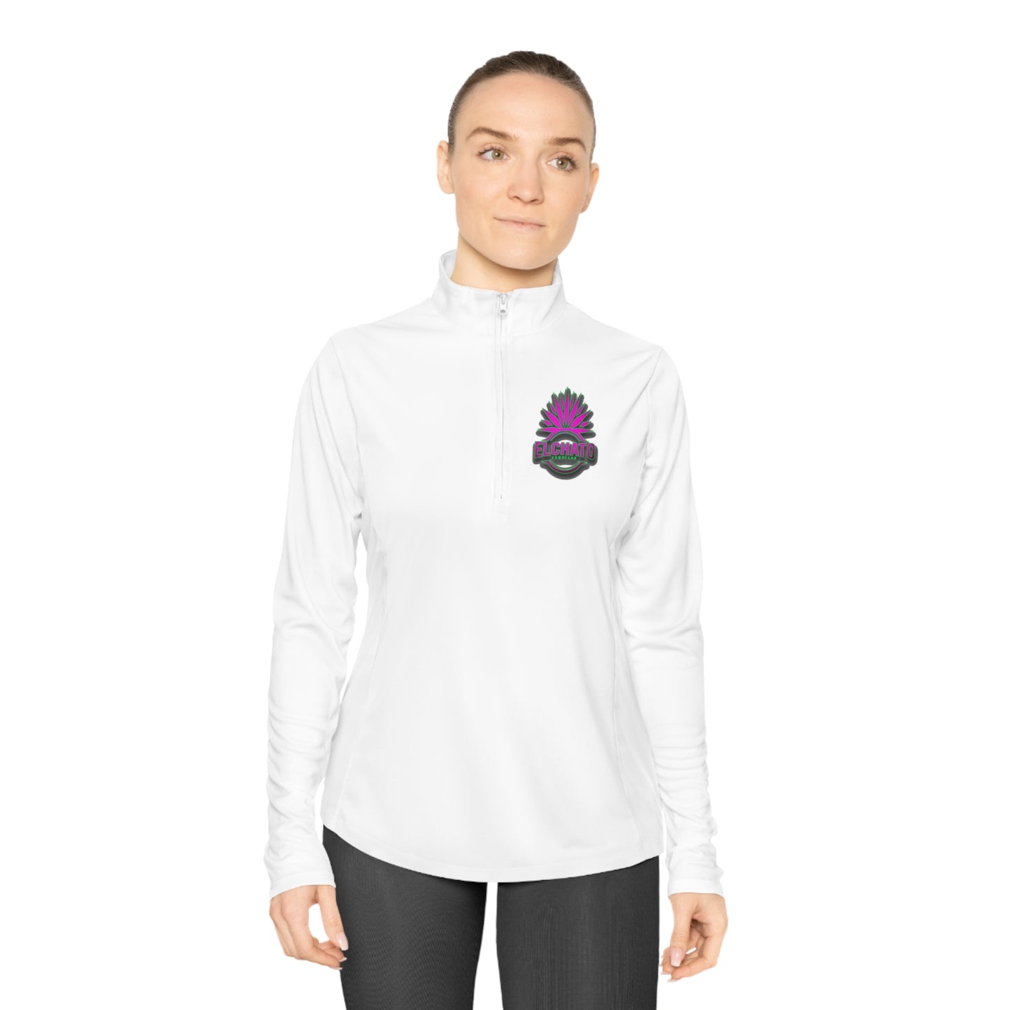 Ladies Quarter-Zip Pullover