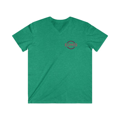 Men's Fitted V-Neck Short Sleeve Tee