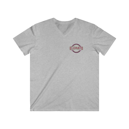 Men's Fitted V-Neck Short Sleeve Tee