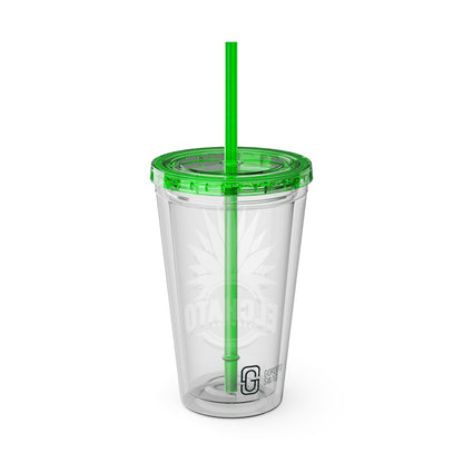 Sunsplash Tumbler with Straw, 16oz