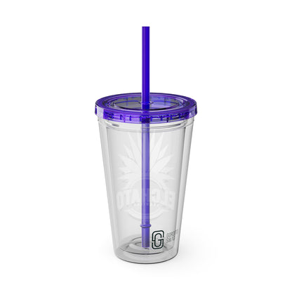 Sunsplash Tumbler with Straw, 16oz