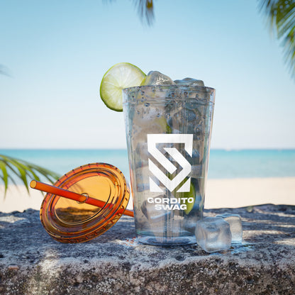 Sunsplash Tumbler with Straw, 16oz