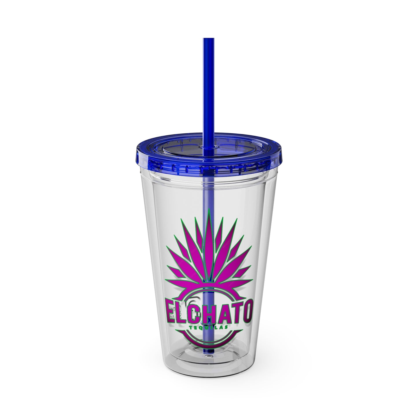 Sunsplash Tumbler with Straw, 16oz