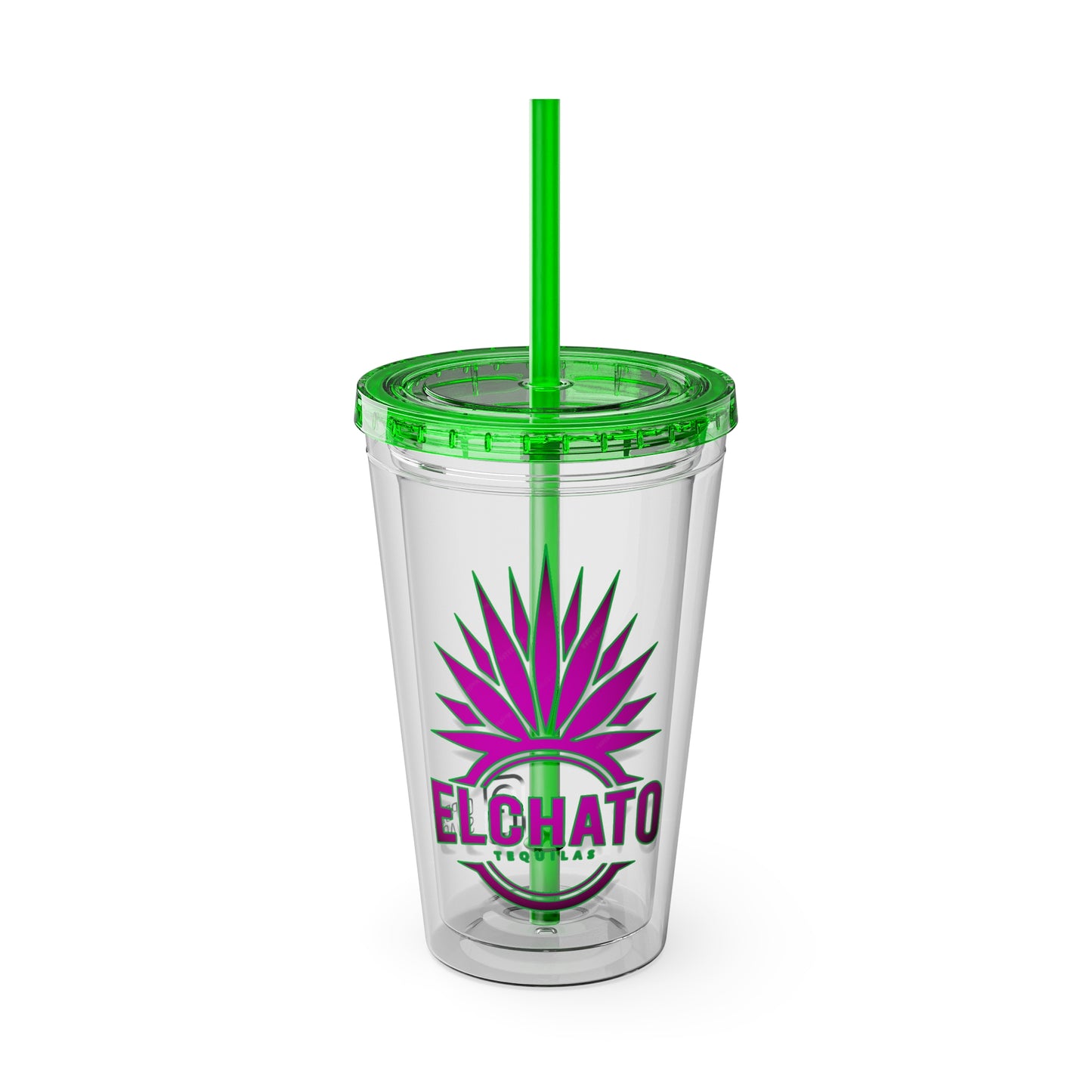 Sunsplash Tumbler with Straw, 16oz