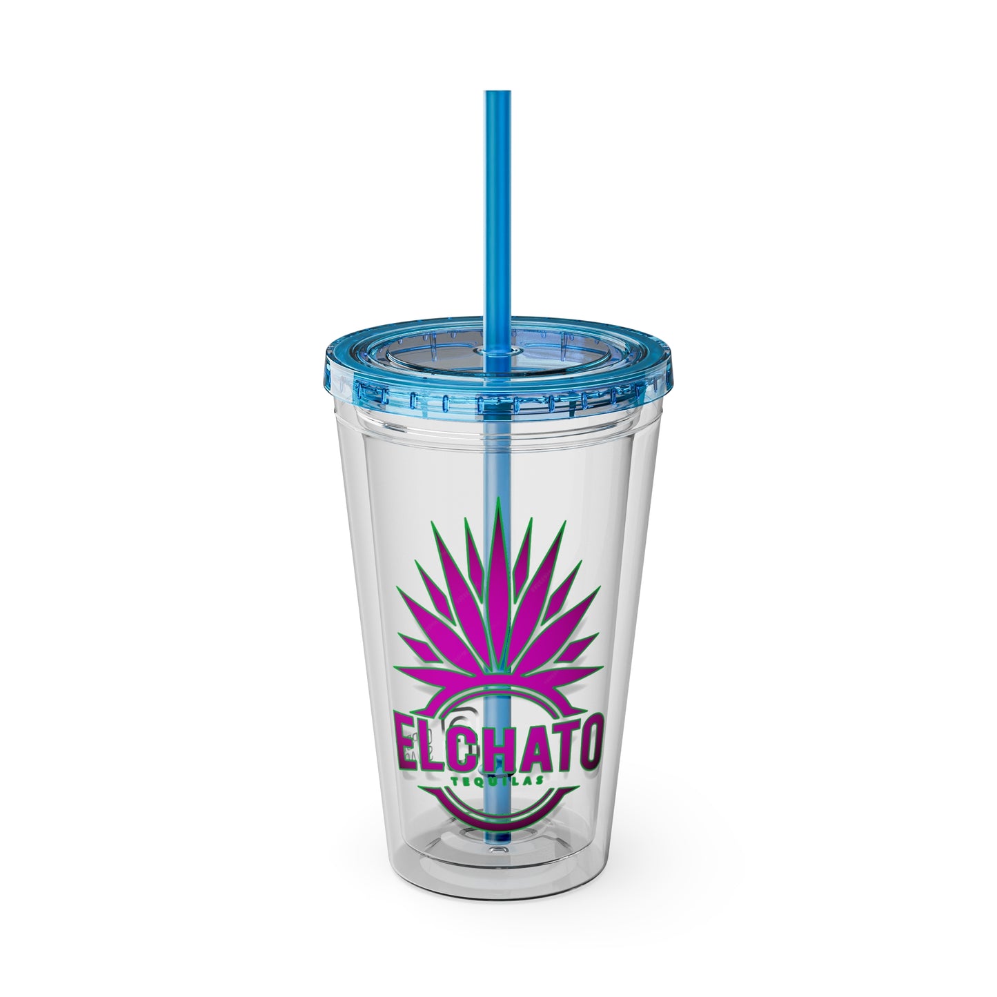 Sunsplash Tumbler with Straw, 16oz