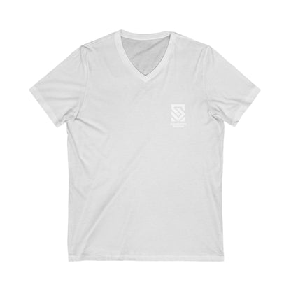 Unisex Jersey Short Sleeve V-Neck Tee