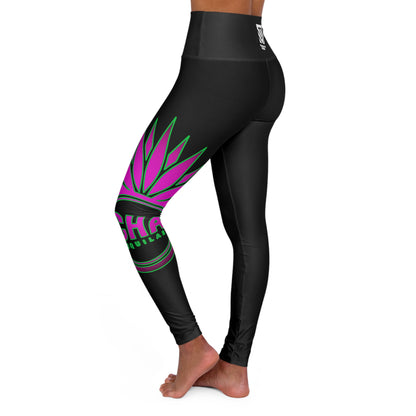 High Waisted Yoga Leggings (AOP)