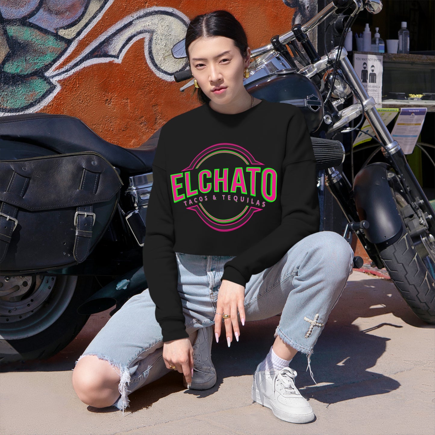 Women's Cropped Sweatshirt