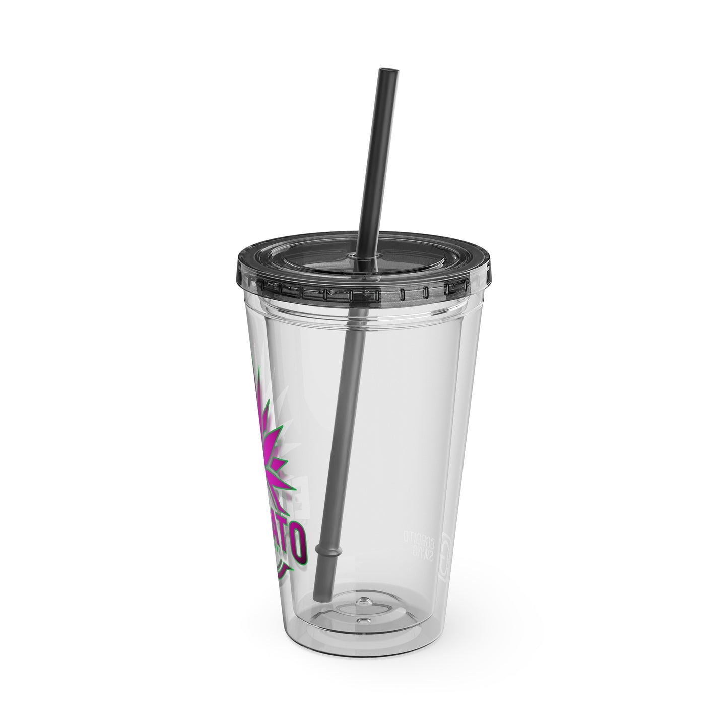 Sunsplash Tumbler with Straw, 16oz