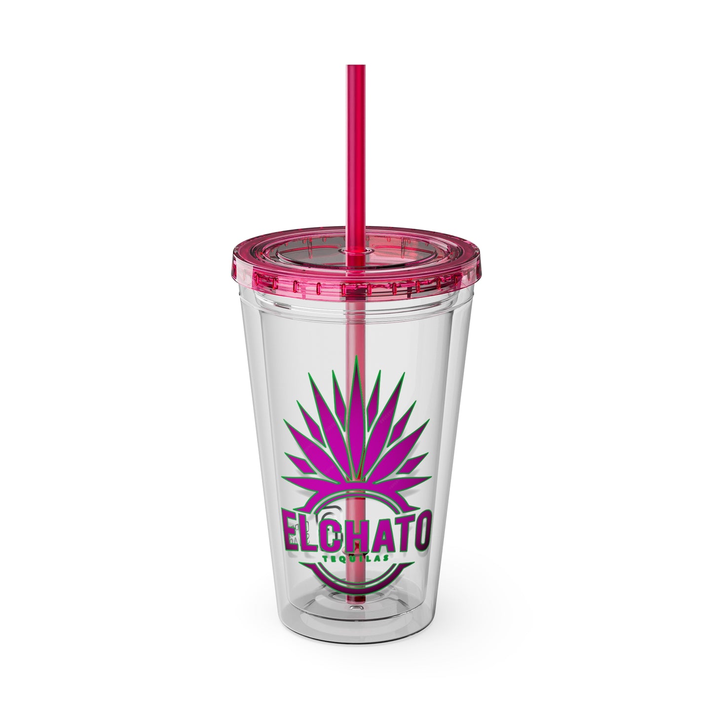 Sunsplash Tumbler with Straw, 16oz