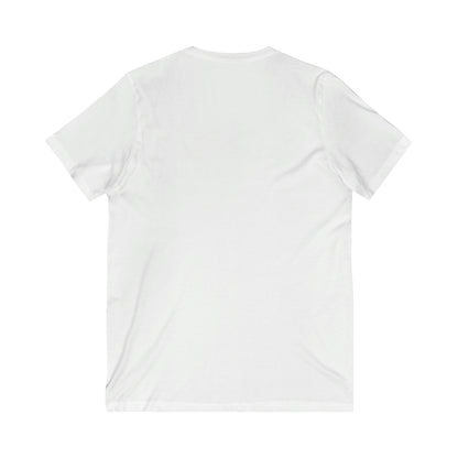 Unisex Jersey Short Sleeve V-Neck Tee
