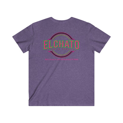 Men's Fitted V-Neck Short Sleeve Tee