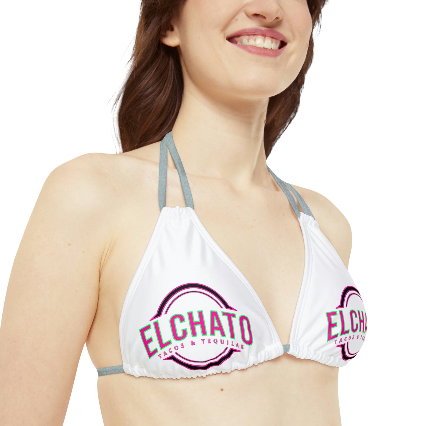 Strappy Bikini Set (AOP)