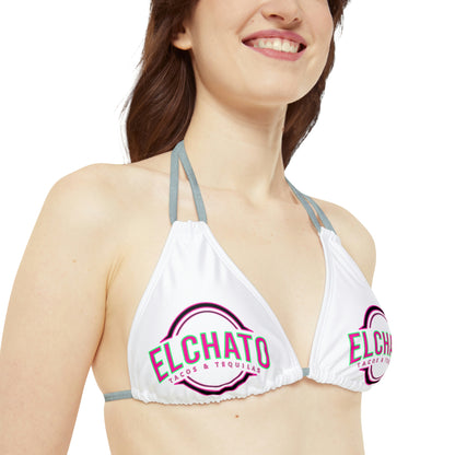 Strappy Bikini Set (AOP)