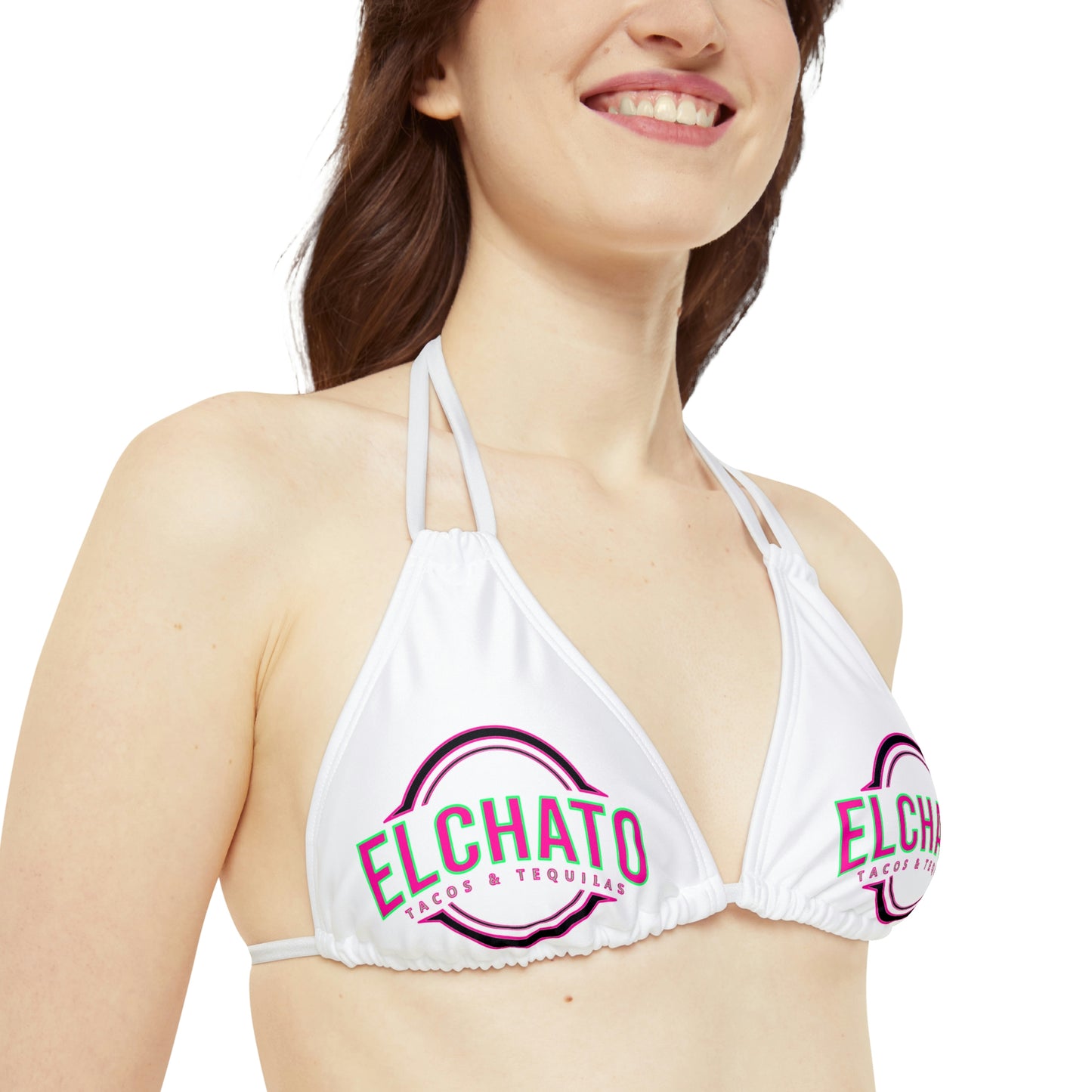 Strappy Bikini Set (AOP)