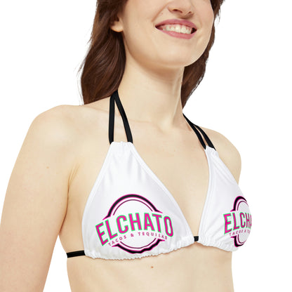 Strappy Bikini Set (AOP)