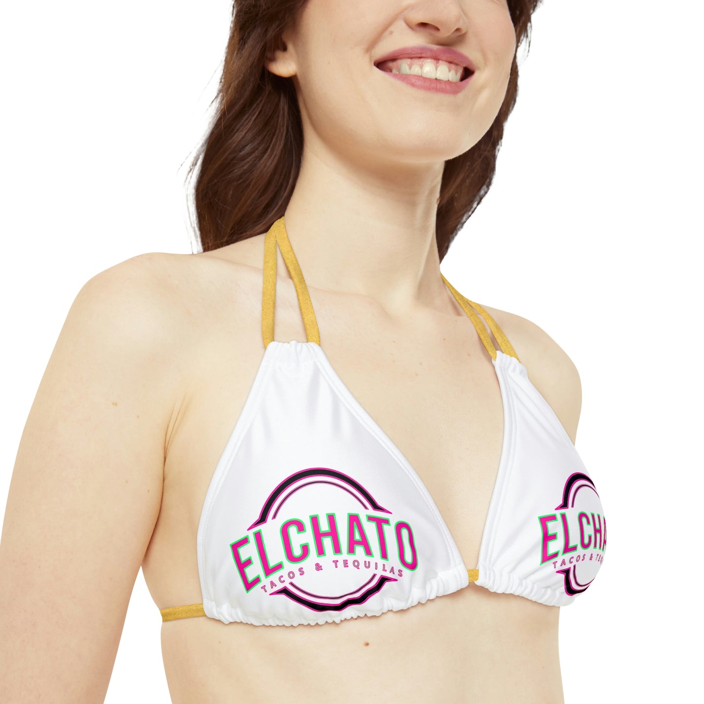 Strappy Bikini Set (AOP)