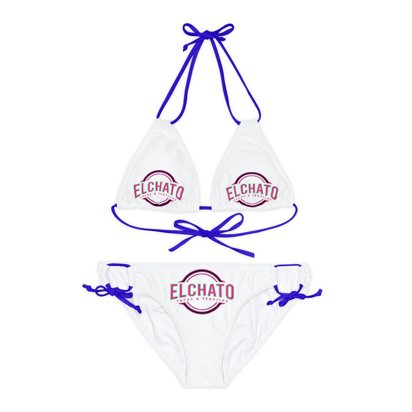 Strappy Bikini Set (AOP)