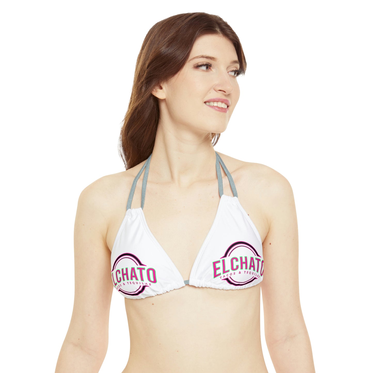 Strappy Bikini Set (AOP)